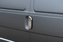Volkswagen T4 Caravelle/Multivan 1990–2003 Kåpa för bakre dörrhandtag (rostfritt stål) foto 1