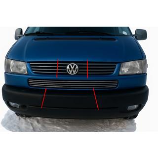 Rostfria gallerlister för stötfångare Косою капот (4 st) Volkswagen T4 Caravelle/Multivan 1990–2003 foto 1