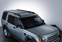 Land Rover Discovery IV 2009–2017 Längsgående takräcken Originalmodell (svarta) foto 2