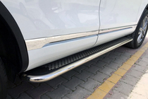 Volkswagen Touareg 2002–2010 Sidosteg Maydos V2 (2 st, aluminium/rostfritt stål) foto 1