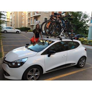 Cykelhållare för takräcke Renault Clio IV 2012–2019 foto 2