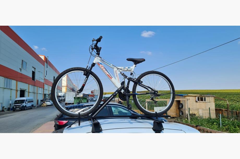 Cykelhållare för takräcke (för tvärbalkar) Foto 30