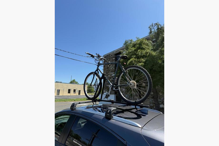 Cykelhållare för takräcke (för tvärbalkar) Foto 35