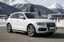 Audi Q5 2008–2017 Sidosteg Maya V1 (2 st, aluminium) foto 1