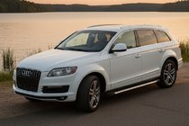 Audi Q7 2005–2015 Sidosteg Maya V1 (2 st, aluminium) foto 1