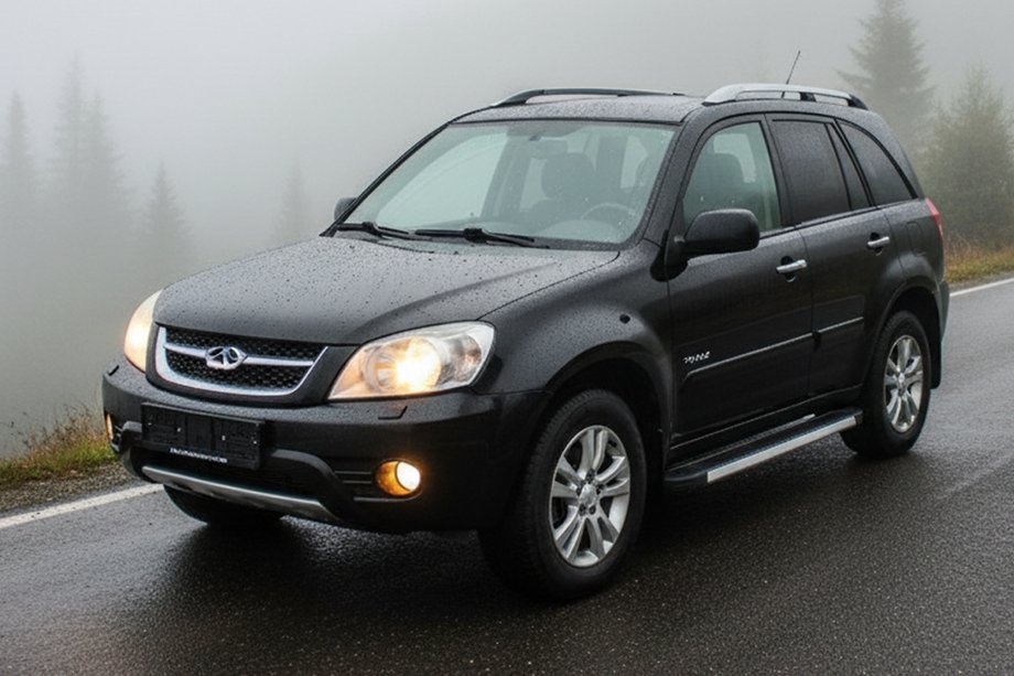 Chery Tiggo 3 2005– Sidosteg Maya V1 (2 st, aluminium) Image