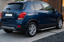 Chevrolet Trax 2012–2023 Sidosteg Maya V1 (2 st, aluminium) foto 2