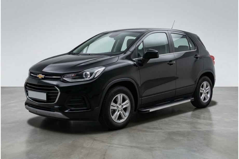 Chevrolet Trax 2012–2023 Sidosteg Maya V1 (2 st, aluminium) Image