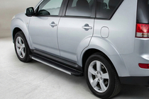 Citroen C-Crosser 2007–2013 Sidosteg Maya V1 (2 st, aluminium) foto 1