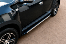 Dacia Duster 2008–2018 Sidosteg Maya V1 (2 st, aluminium) foto 1