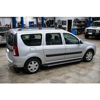 Sidosteg Maya V1 (2 st, aluminium) Dacia Logan MCV 2004–2014 foto 3
