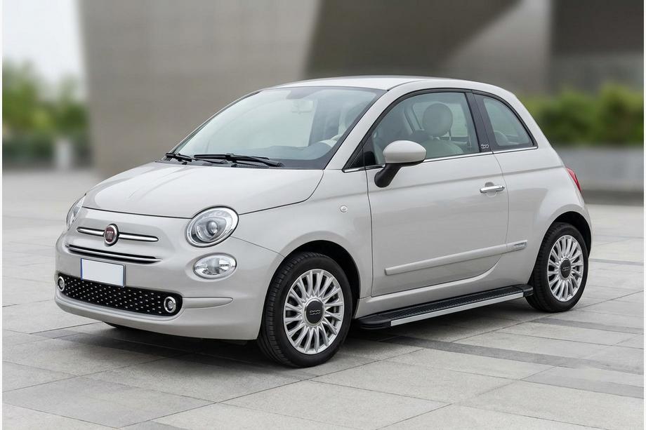 Fiat 500/500L 2013–2022 Sidosteg Maya V1 (2 st, aluminium) Image