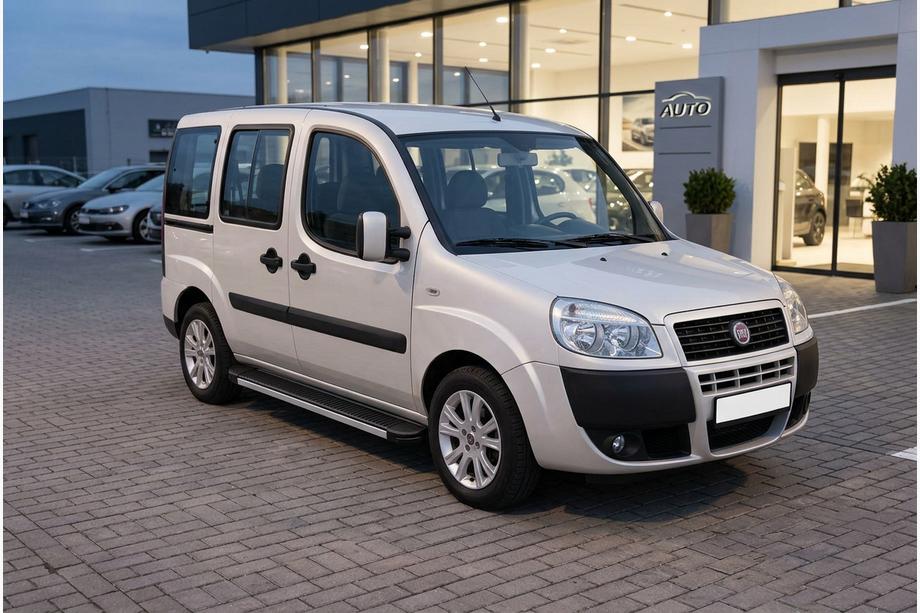 Fiat Doblo I 2005–2010 Sidosteg Maya (2 st, aluminium) Image