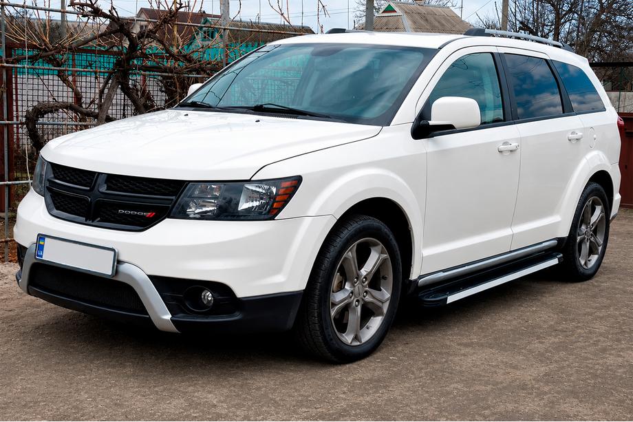 Fiat Freemont 2011–2016 Sidosteg Maya V1 (2 st, aluminium) Image