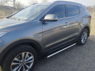 Hyundai Santa Fe 3 2012–2018 Sidosteg Maya V1 (2 st, aluminium) foto 1
