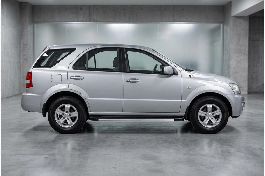 Kia Sorento I BL 2002–2009 Sidosteg Maya V1 (2 st, aluminium) Image