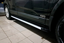 Kia Sorento II XM 2009–2014 Sidosteg Maya V1 (2 st, aluminium) 2013-2016 foto 1