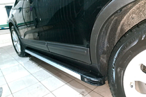 Kia Sorento II XM 2009–2014 Sidosteg Maya V1 (2 st, aluminium) 2013-2016 foto 3