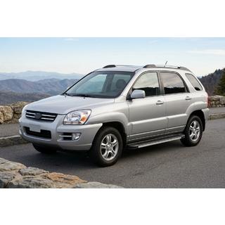 Sidosteg Maya V1 (2 st, aluminium) Kia Sportage 2004–2010 foto 1