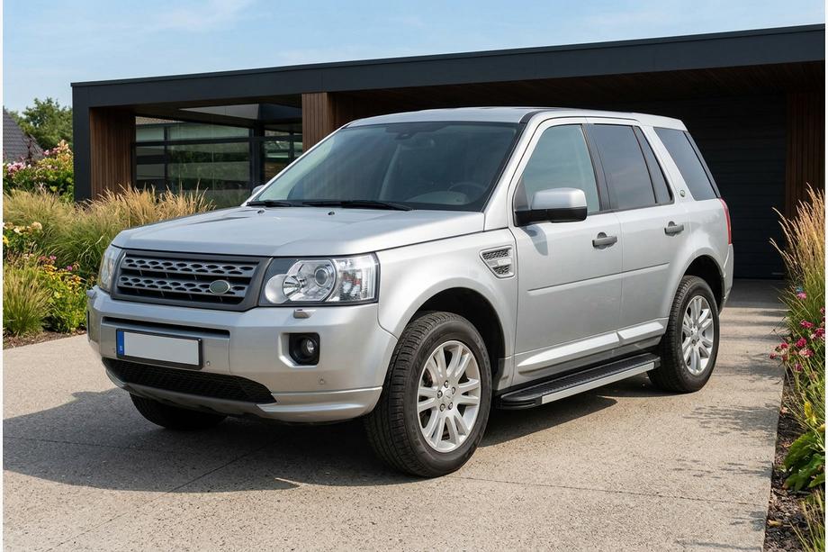 Land Rover Freelander II 2006–2014 Sidosteg Maya V1 (2 st, aluminium) Image