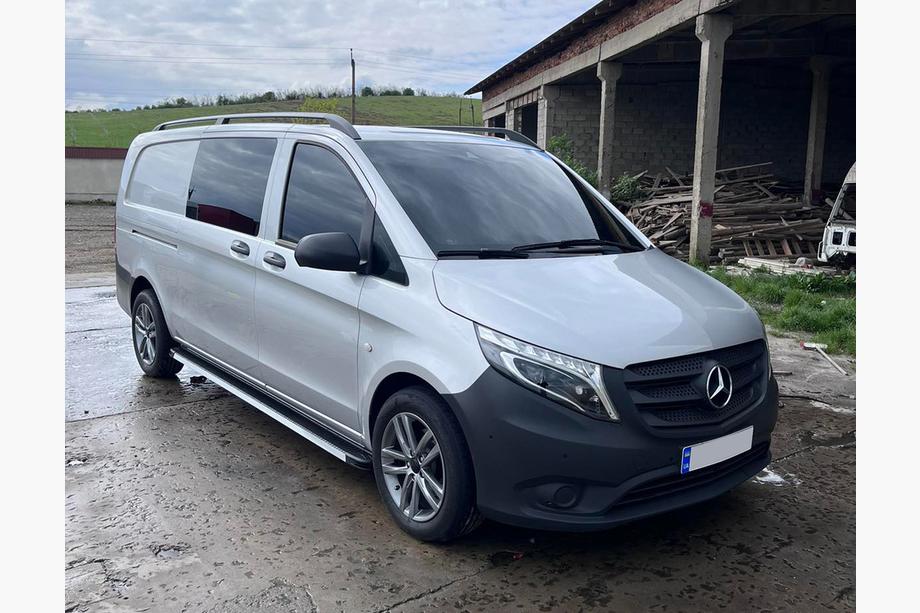 Mercedes Vito/V-klass W447 2014– Sidosteg Maya V1 (2 st, aluminium) Image