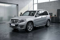 Mercedes GLK class X204 2008–2015 Sidosteg Maya V1 (2 st, aluminium) foto 1