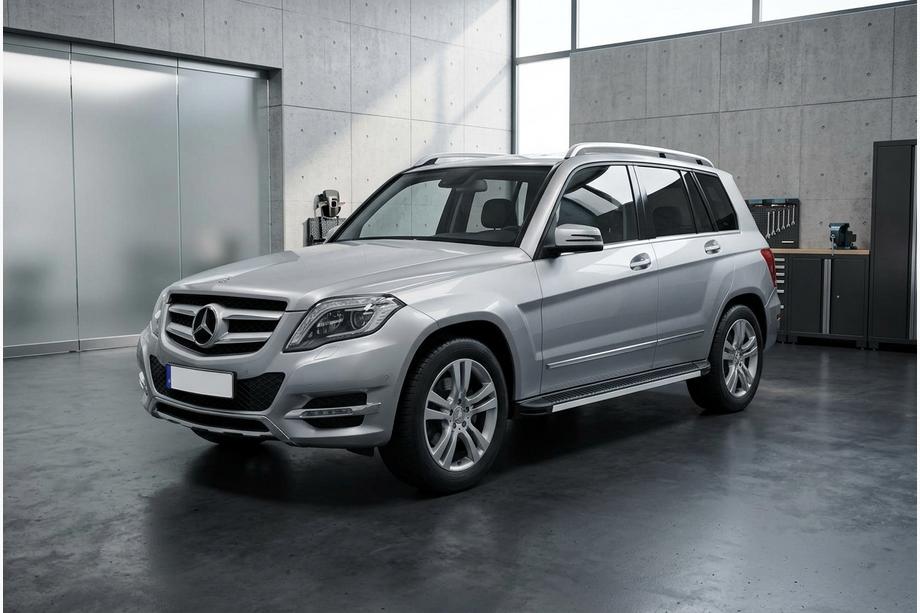 Mercedes GLK class X204 2008–2015 Sidosteg Maya V1 (2 st, aluminium) Image