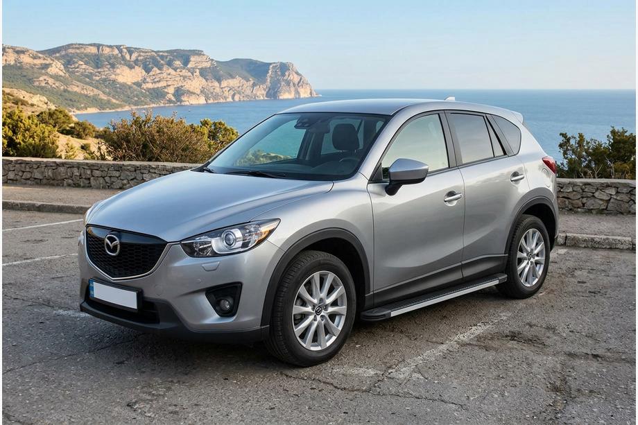 Mazda CX-5 2012–2017 Sidosteg Maya V1 (2 st, aluminium) Image