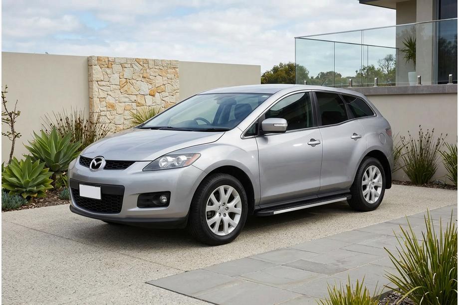 Mazda CX-7 2006–2012 Sidosteg Maya V1 (2 st, aluminium) Image