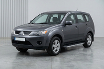 Mitsubishi Outlander 2006–2012 Sidosteg Maya V1 (2 st, aluminium) foto 6