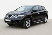 Nissan Murano 2008–2014 Sidosteg Maya V1 (2 st, aluminium) foto 1