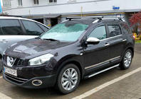 Nissan Qashqai 2010–2014 Sidosteg Maya V1 (2 st, aluminium) foto 3