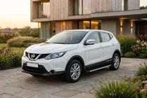 Nissan Qashqai 2014–2021 Sidosteg Maya V1 (2 st, aluminium) foto 2