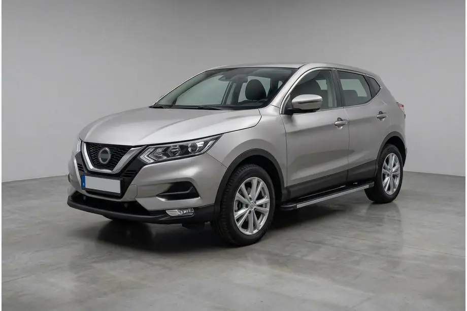 Nissan Qashqai 2014–2021 Sidosteg Maya V1 (2 st, aluminium) Image