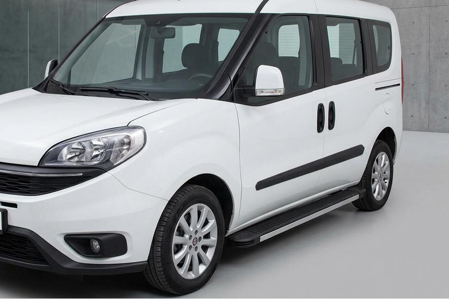 Opel Combo 2012–2018 Sidosteg Maya (2 st, aluminium) Image