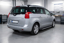 Peugeot 5008 2009–2016 Sidosteg Maya V1 (2 st, aluminium) foto 1