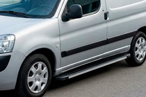 Peugeot Partner 1996–2008 Sidosteg Maya V1 (2 st, aluminium) foto 1