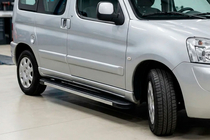 Peugeot Partner 1996–2008 Sidosteg Maya V1 (2 st, aluminium) foto 2