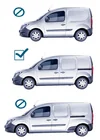 Renault Kangoo 2008–2020 Original takrails (med tvärbalkar) (standardbas) foto 14