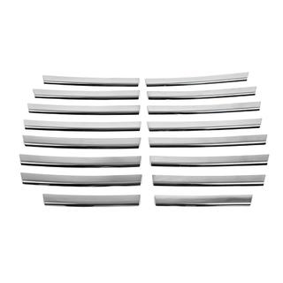Kromade grillister (rostfritt stål) Dodge Nitro 2006–2011 foto 3