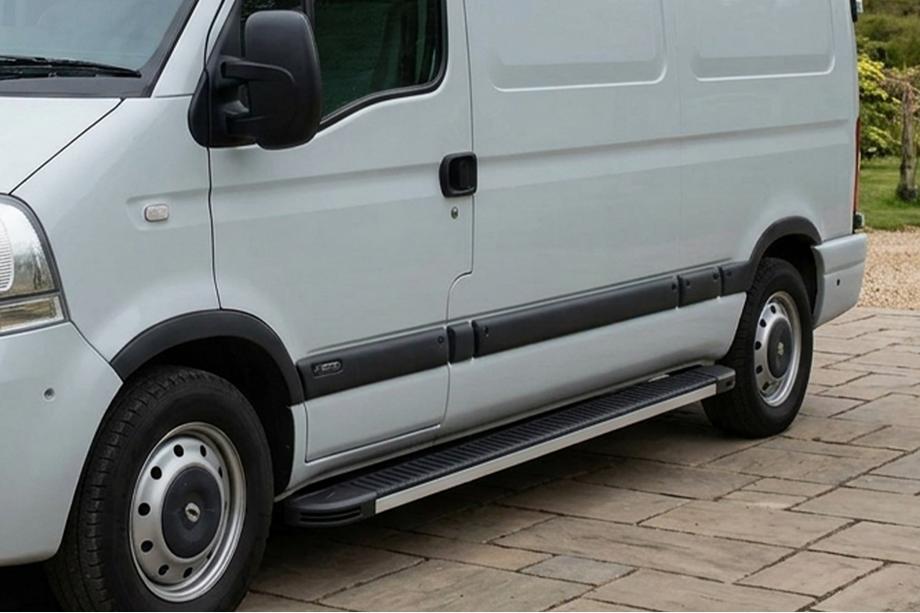 Nissan Interstar 2002–2010 Sidosteg Maya (2 st, aluminium) Image