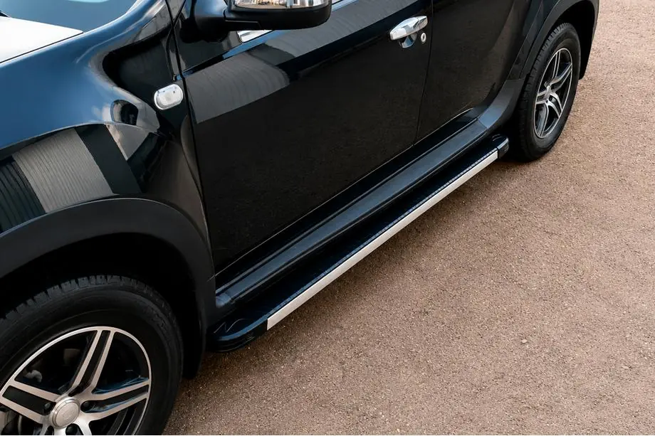 Renault Duster 2008–2017 Sidosteg Maya V1 (2 st, aluminium) Image