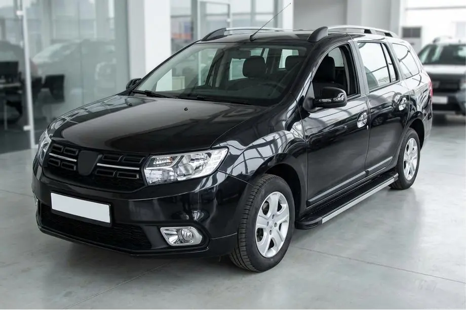 Renault Logan MCV 2013–2022 Sidosteg Maya V1 (2 st, aluminium) Image