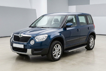 Skoda Yeti 2009–2017 Sidosteg Maya V1 (2 st, aluminium) foto 1