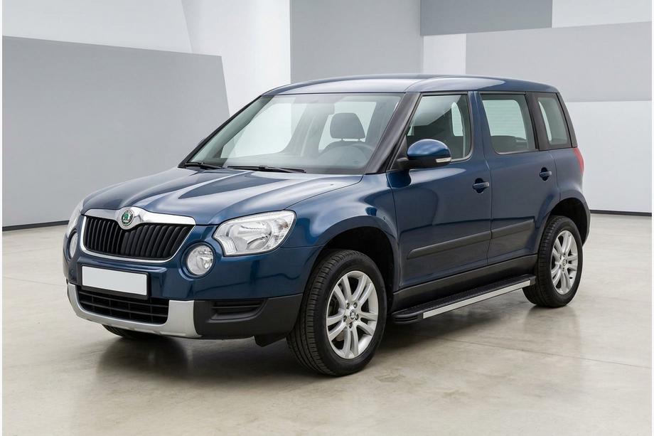 Skoda Yeti 2009–2017 Sidosteg Maya V1 (2 st, aluminium) Image