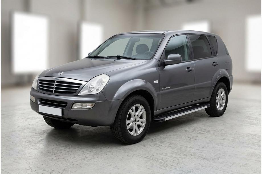 SsangYong Rexton I 2001–2017 Sidosteg Maya V1 (2 st, aluminium) Image