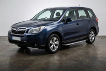 Subaru Forester 2013–2018 Sidosteg Maya V1 (2 st, aluminium) foto 1