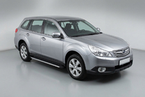 Subaru Outback 2009–2014 Sidosteg Maya V1 (2 st, aluminium) foto 1