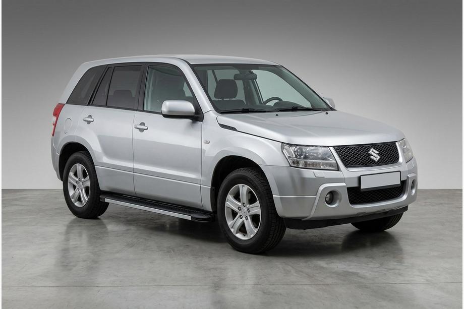 Suzuki Grand Vitara 2005–2017 Sidosteg Maya V1 (2 st, aluminium) Image