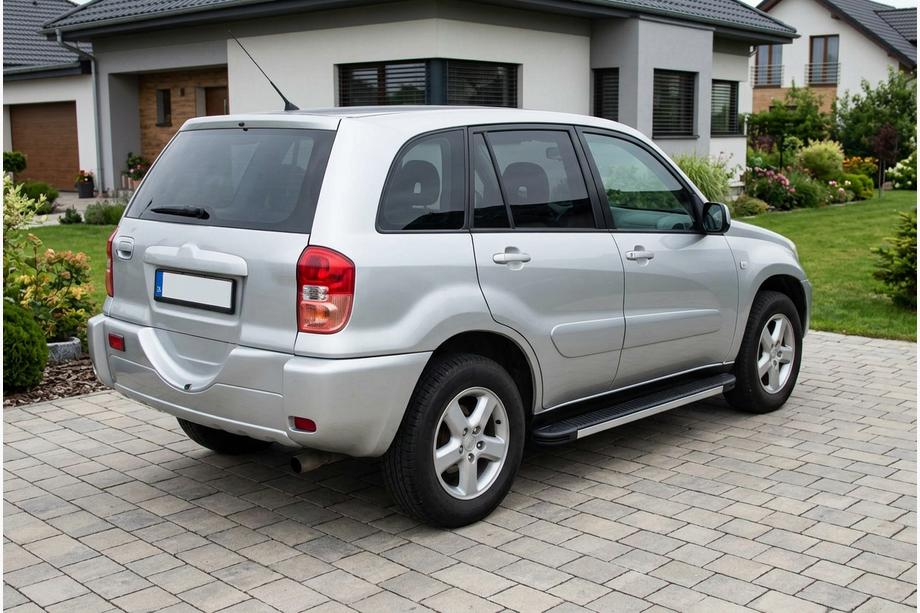 Toyota Rav 4 2001–2005 Sidosteg Maya V1 (2 st, aluminium) Image
